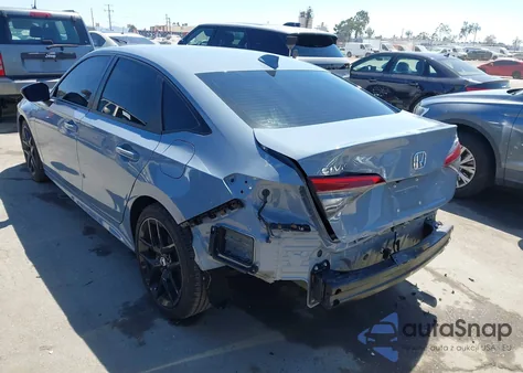 2024 Honda Civic Sport из США, поврежденный, VIN 2HGFE2F55RH528542